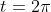 t=2{\pi}
