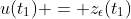 u(t_1) = z_{\epsilon}(t_1)