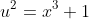 u^{2}=x^{3}+1