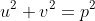 u^2+v^2=p^2