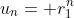 u_{n}= r_{1}^{n}