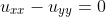 u_{xx}-u_{yy}=0