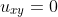u_{xy}=0