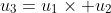 u_3=u_1\times u_2