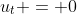 u_t = 0