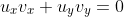 u_xv_x+u_yv_y=0