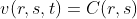 v(r,s,t)=C(r,s)