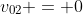 v_{02} = 0~m/s