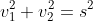 v_1^2+v_2^2=s^2