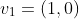 v_1=(1,0)