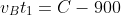 v_Bt_1=C-900