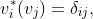 v_i^*(v_j)=\delta_{ij},