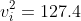 v_i^2=127.4