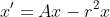 x'=Ax-r^2x