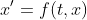 x'=f(t,x)