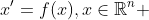x'=f(x),x\in\mathbb{R}^n 