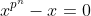 x^{p^n}-x=0