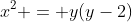 x^2 = y(y-2)
