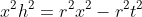 x^2h^2=r^2x^2-r^2t^2