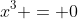 x^3 = 0