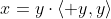 x=y\cdot\langle y,y\rangle