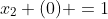 x_{2} (0) =1