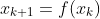 x_{k+1}=f(x_k)