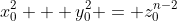 x_0^2 + y_0^2 = z_0^{n-2}