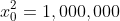 x_0^2=1,000,000