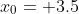 x_0= 3.5