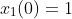 x_1(0)=1