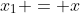 x_1 = x