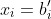 x_i=b'_i