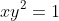 xy^2=1