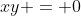 xy = 0