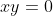 xy=0
