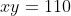 xy=110