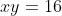 xy=16
