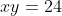 xy=24