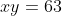 xy=63