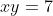 xy=7