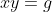 xy=g
