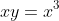 xy=x^3