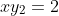 xy_2=2