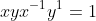 xyx^{-1}y^{1}=1