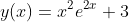 y(x)=x^2e^{2x}+3
