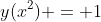 y(x^2) = 1