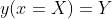 y(x=X)=Y