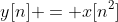 y[n] = x[n^{2}]