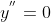 y^{''}=0